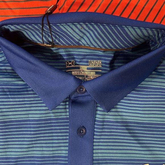 (2) Under Armour Golf Polos / Men’s L - Picture 2 of 5